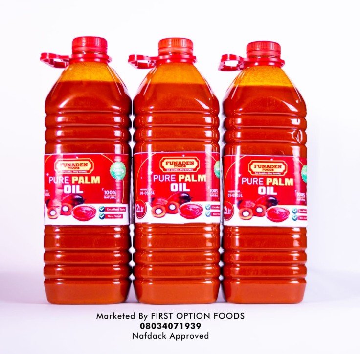  6x2ltrs Pure Palm Oil